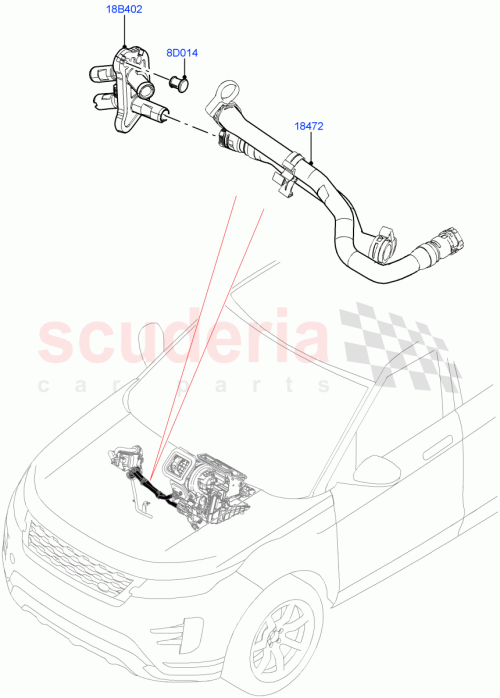 Part Diagram for Land Rover LR140064