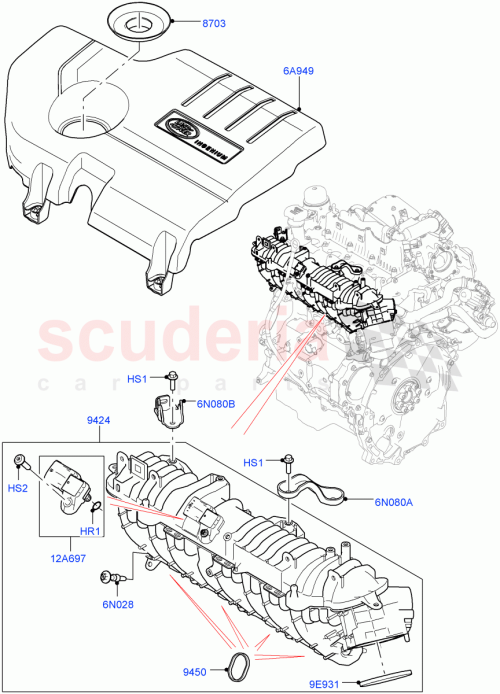 Part Diagram for Land Rover LR074074