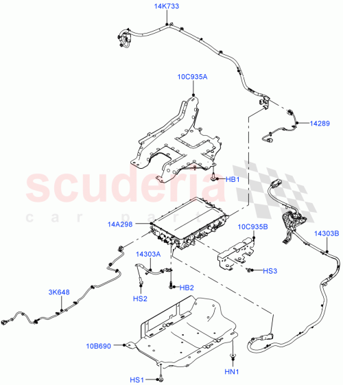 Part Diagram for Land Rover LR141318
