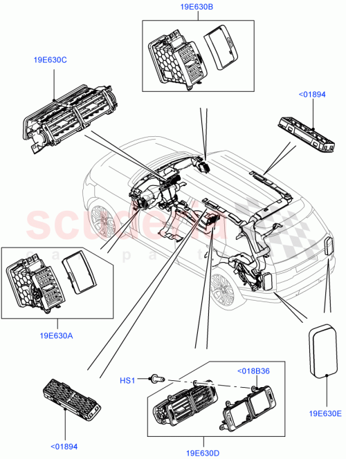 Part Diagram for Land Rover LR035208