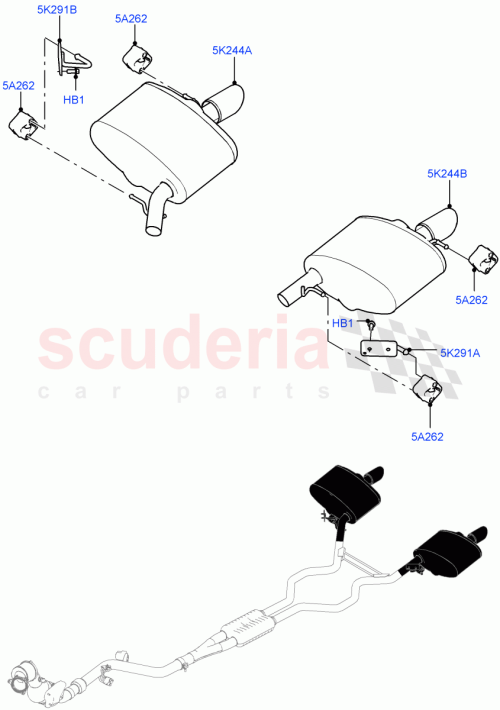 Part Diagram for Land Rover LR057633