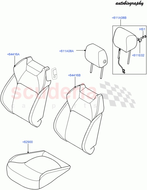 Part Diagram for Land Rover LR077608