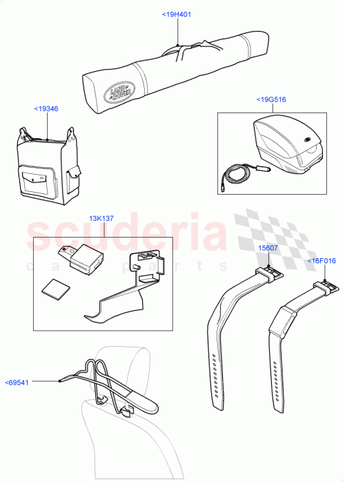 Part Diagram for Land Rover VPLWV0123