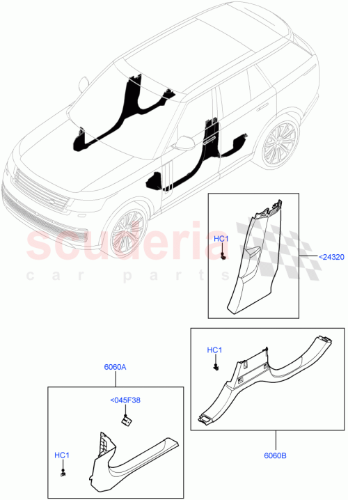 Part Diagram for Land Rover LR150880