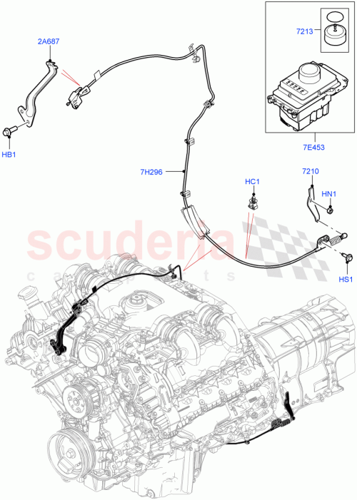 Part Diagram for Land Rover LR106795