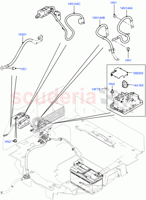 Part Diagram for Land Rover LR076902