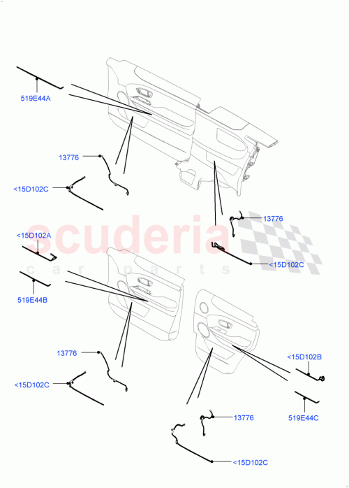 Part Diagram for Land Rover LR072398