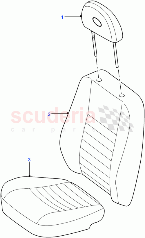 Part Diagram for Land Rover LR029203