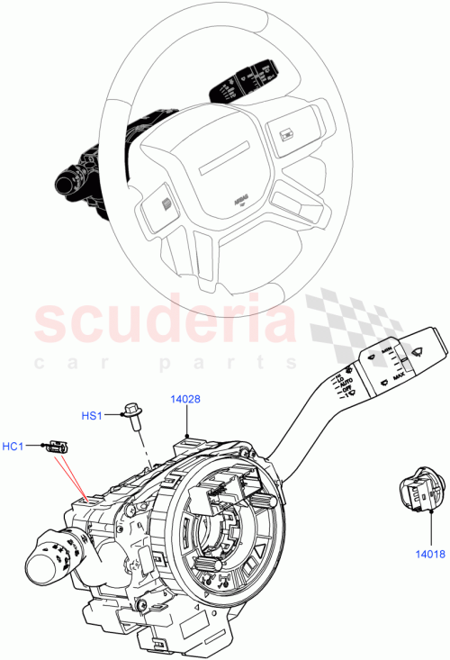 Part Diagram for Land Rover LR121305