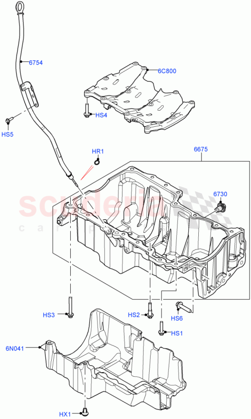 Part Diagram for Land Rover LR117524