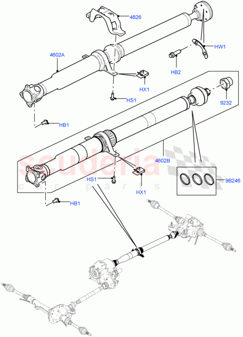 Part Diagram for Land Rover LR034506