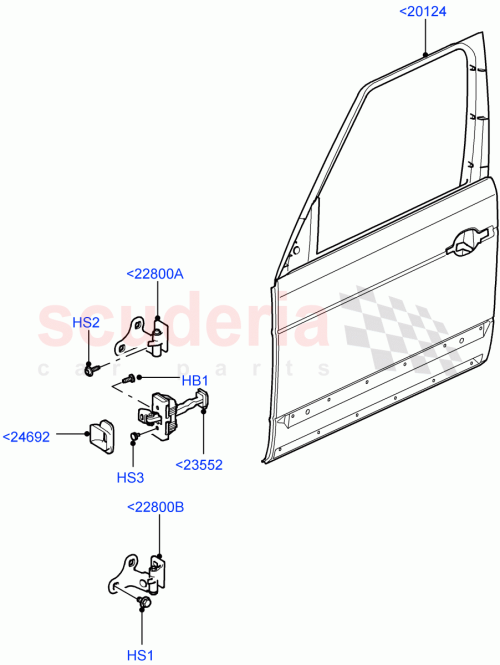 Part Diagram for Land Rover LR011697