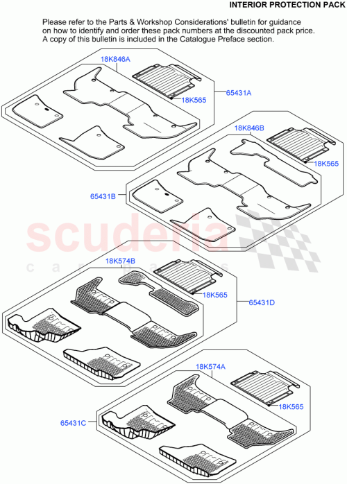 Part Diagram for Land Rover VPLE110INT03