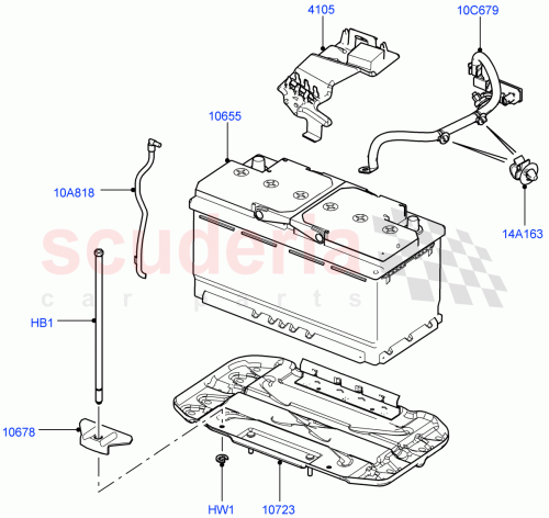 Part Diagram for Land Rover LR035622