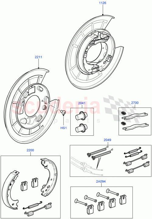 Part Diagram for Land Rover LR013690