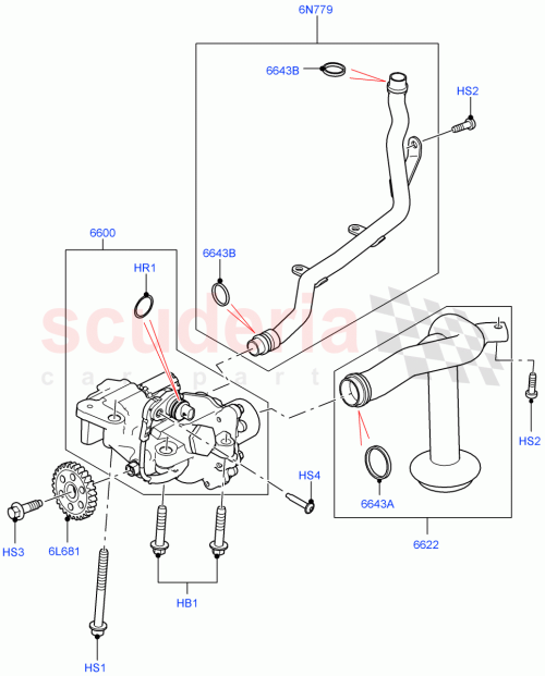 Part Diagram for Land Rover LR061968