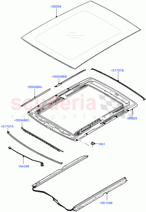 Part Diagram for Land Rover LR163708