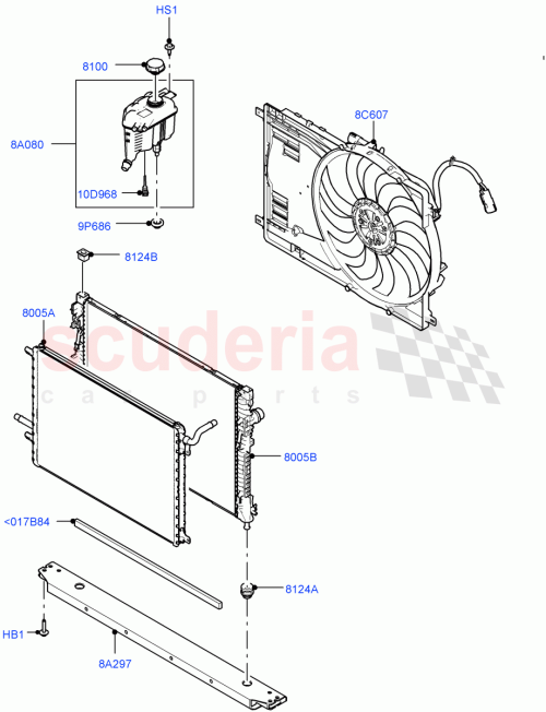 Part Diagram for Land Rover LR135875