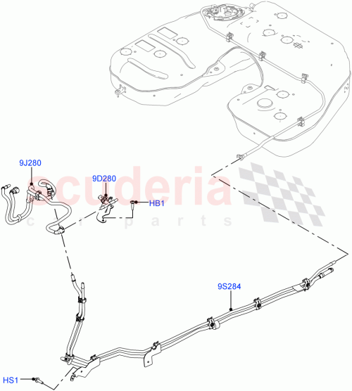 Part Diagram for Land Rover LR142117