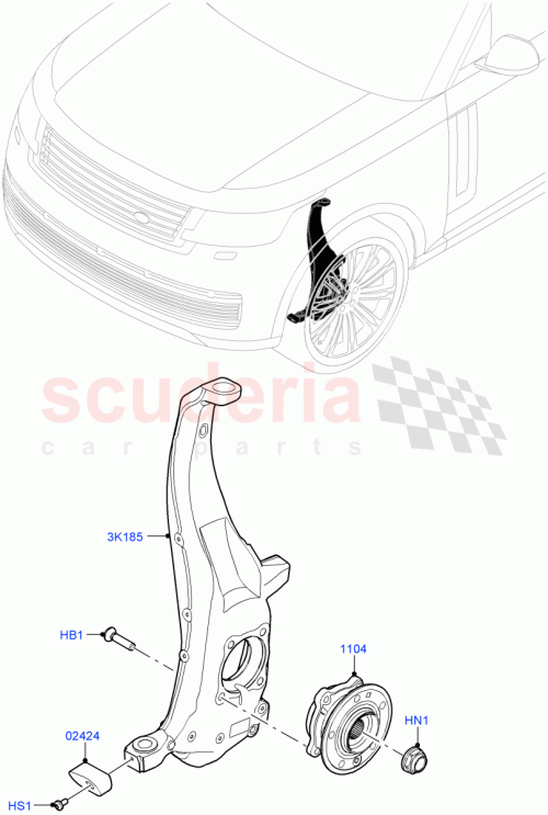 Part Diagram for Land Rover LR152786