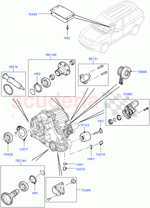 Part Diagram for Land Rover LR039528