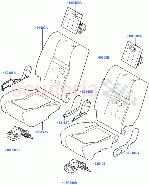 Part Diagram for Land Rover LR037002