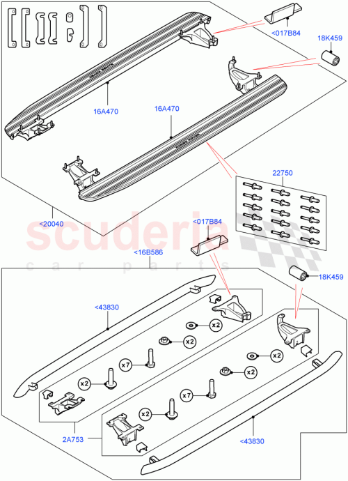 Part Diagram for Land Rover VPLGP0104