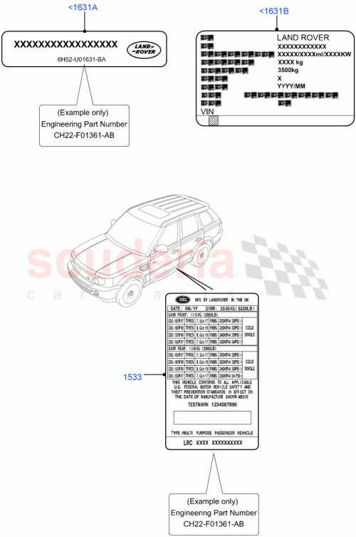 Part Diagram for Land Rover LR067978