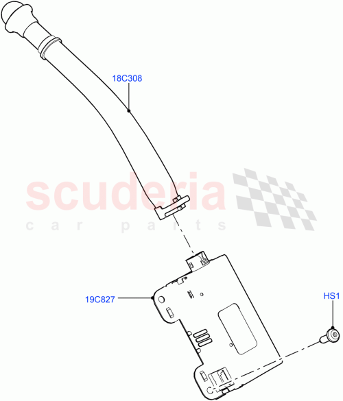 Part Diagram for Land Rover LR091237
