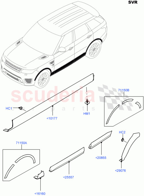 Part Diagram for Land Rover LR063750