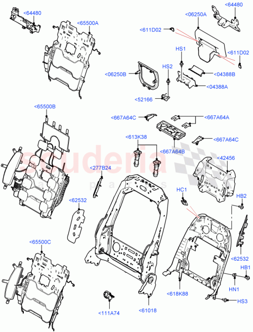 Part Diagram for Land Rover LR151857