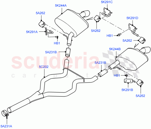 Part Diagram for Land Rover LR047833