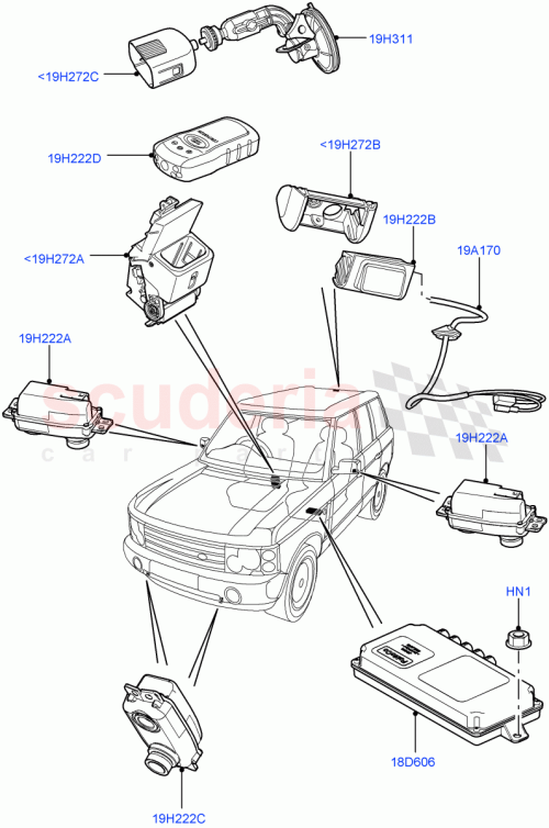 Part Diagram for Land Rover LR024282