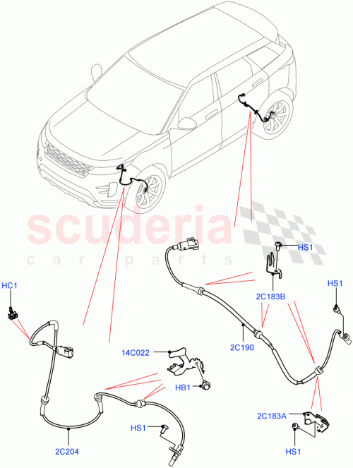 Part Diagram for Land Rover LR114880