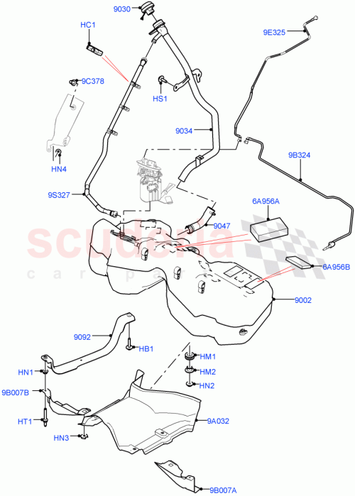 Part Diagram for Land Rover LR112853