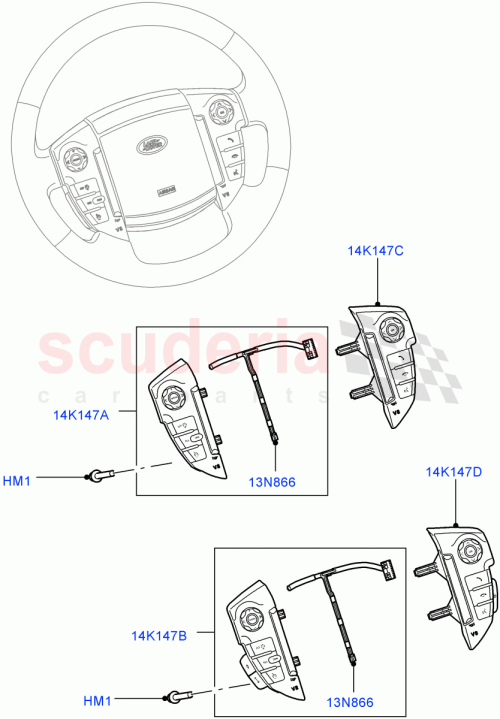 Part Diagram for Land Rover LR028926