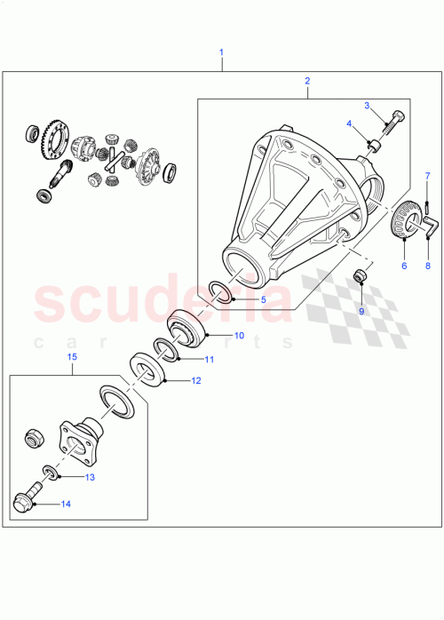 Part Diagram for Land Rover FTC4851