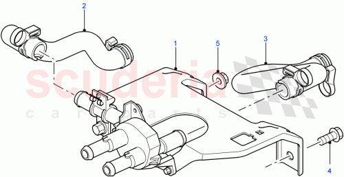 Part Diagram for Land Rover JQD500080