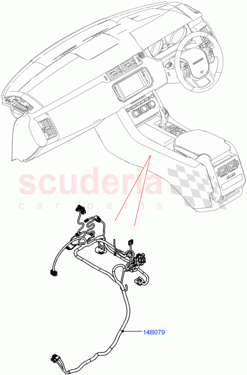 Part Diagram for Land Rover LR119803