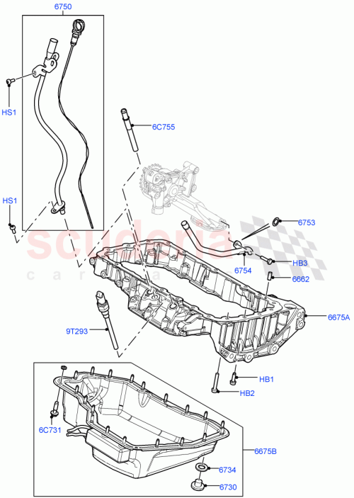 Part Diagram for Land Rover LR115654