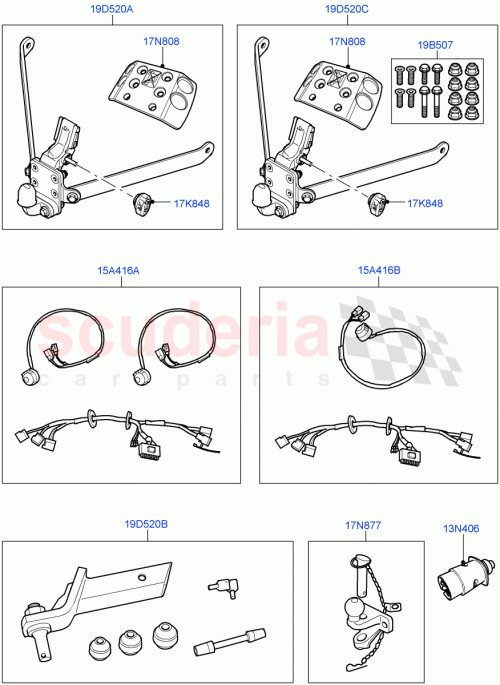 Part Diagram for Land Rover LR005683