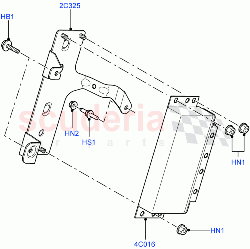 Part Diagram for Land Rover LR050919