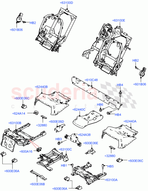 Part Diagram for Land Rover LR099533