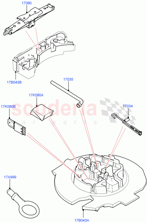 Part Diagram for Land Rover LR090436