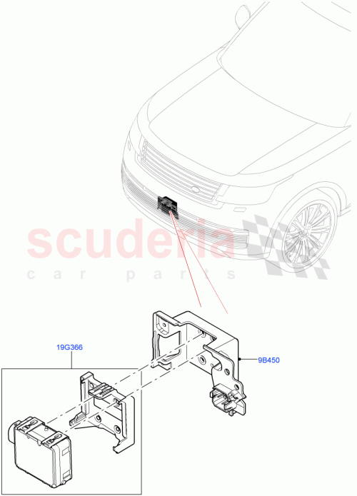 Part Diagram for Land Rover LR171295