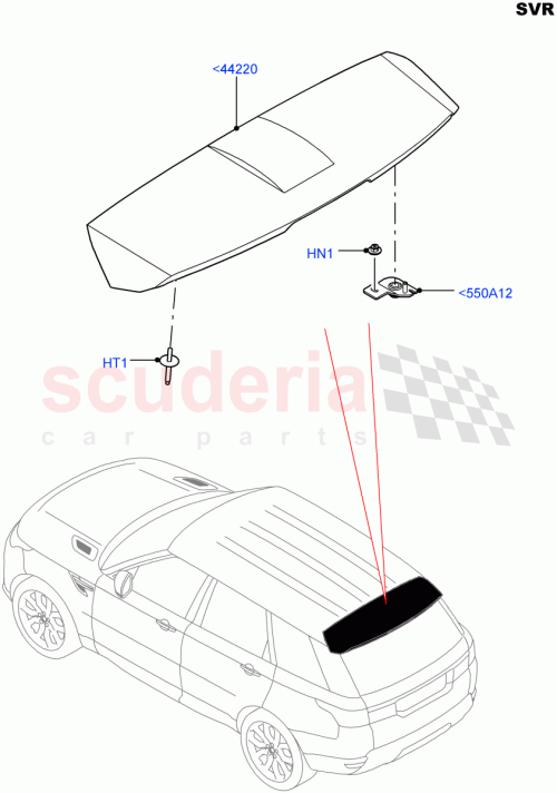 Part Diagram for Land Rover LR078542