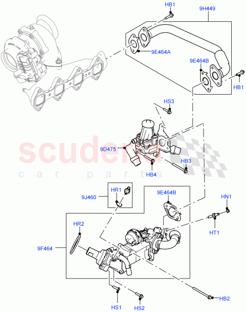 Part Diagram for Land Rover LR079931
