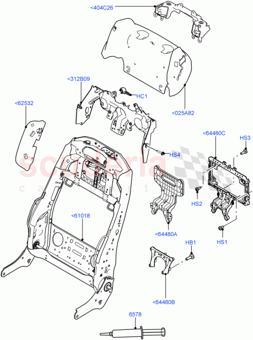 Part Diagram for Land Rover LR053134