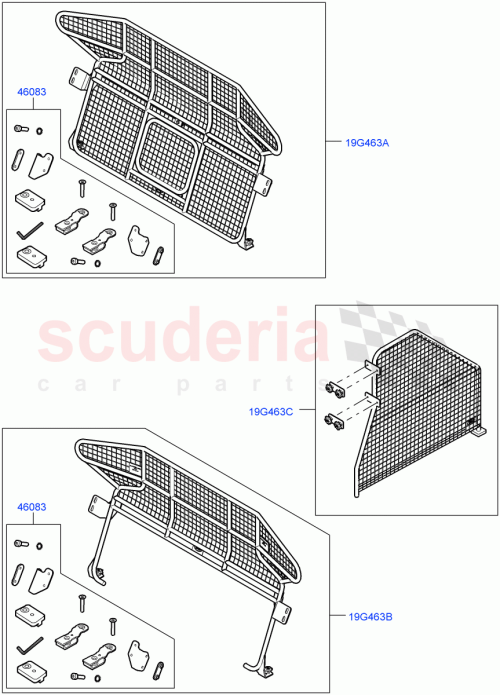 Part Diagram for Land Rover VPLWS0237