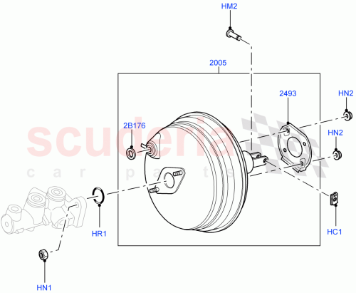 Part Diagram for Land Rover LR038046